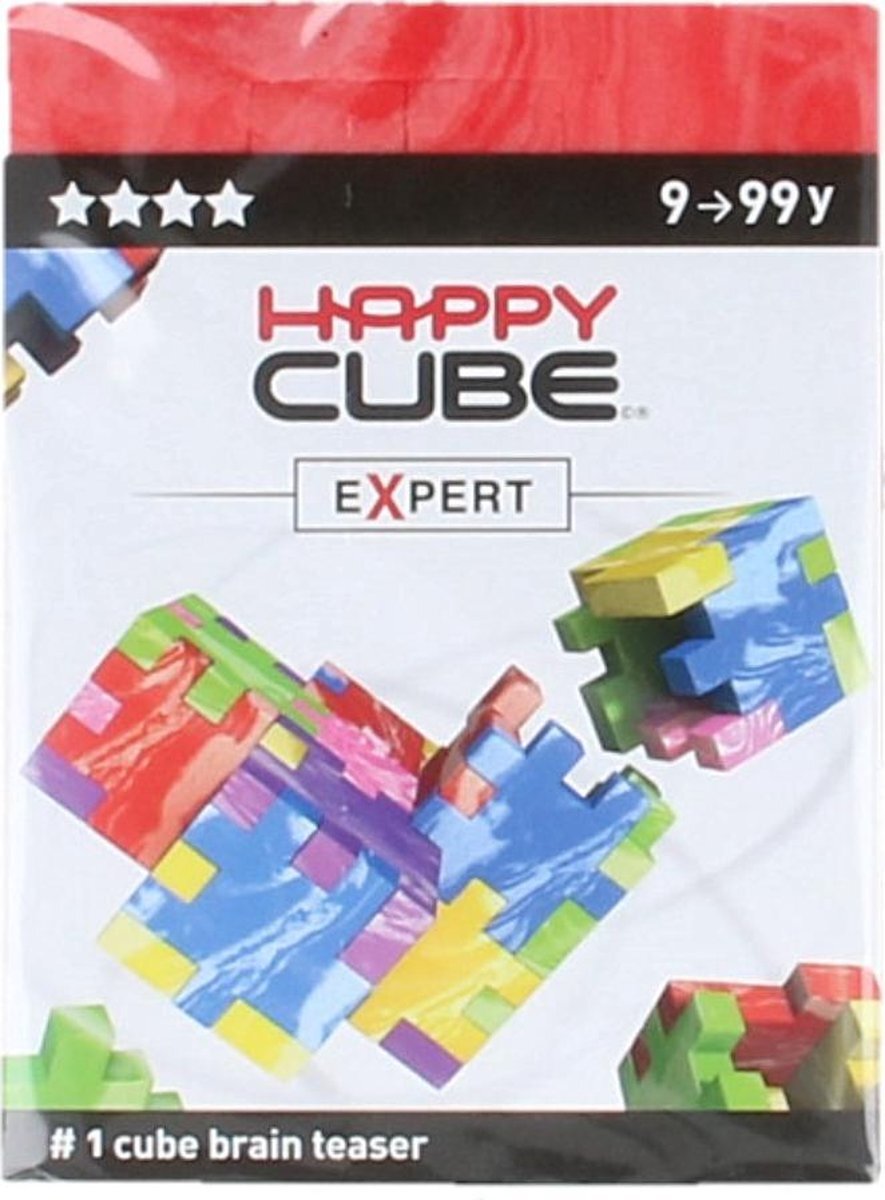 Smart games Happy Cube Expert Puzzel Rood