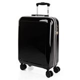SKPAT - Children's Travel Suitcases Spel. Middelgrote koffer en cabinekoffer. Stel resistente en lichte reiskoffers in. Koffer Set Meisje met Hangslot TSA 133600B, zwart