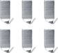 LifeGoods RVS Wandhaak (6-stuks) – Zelfklevende Handdoek Haakjes - Multi Wandhaakje - Muur Haak – Deurhaak