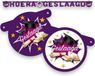 Haza Letterslinger geslaagd thema - paars/wit - karton - 170 cm - diploma examenfeest versiering
