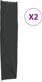 vidaXL Parasolhoes Zwart 240x57/57 cm 420D Oxford Stof