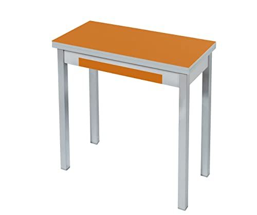 ASTIMESA Keukentafel - Metaal - Oranje - 90 x 50 cm - 8435627802065