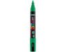 Posca Paintmarker uni posca pc-5br brushpunt m donkergn