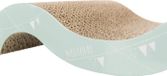 TRIXIE Onda Junior poteau griffoir pour chat, 38x7x18 cm, beige, en carton recyclable