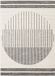 Surya ENSO Modern Scandinavisch Wit/Zwart Tapijt