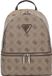 GUESS Silia Backpack Latte Logo Lichtbruin