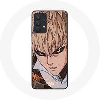 Maniacase Samsung Galaxy A32 5G Hoesje Manga Genos One Punch Man Sonic Poster