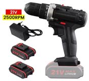 StarTech 21V accu-boormachine/schroefmachine - slagboormachine - borstelloze motor - 2 versnellingen - 2 accu's inbegrepen - handmatig bedienbaar - stijlvol design