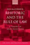 Rhetoric Oxford University Press Rhetoric And The Rule Of Law Paperback