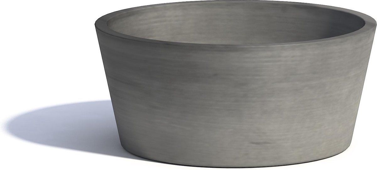 Ecopot's Berlin Rond - 30 cm - Grijs