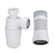 Hudson Reed Siphon de lavabo bouteille et raccord cuvette pack WC