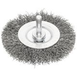 Vigor schijfborstels (grof, diameter: 75 mm, schachtdiameter: 6 mm) V6803-75, zilver