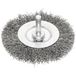 Vigor schijfborstels (grof, diameter: 75 mm, schachtdiameter: 6 mm) V6803-75, zilver