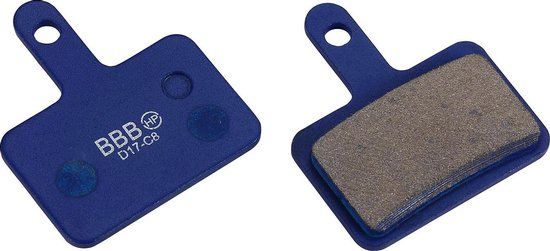 BBB Cycling DiscStop Remblokken Shimano - Schijfremblokken Mountainbike - Blauw - BBS-53