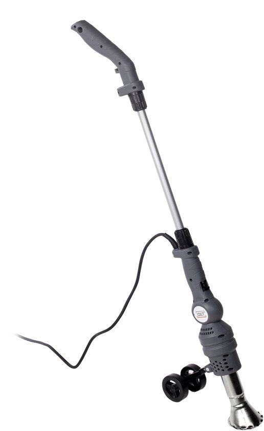 QLT 3-in-1 Elektrische Onkruidbrander - BBQ aansteker - Lak- en verfbrander - 2000W - Met 5 Opzetstukken & Wielen