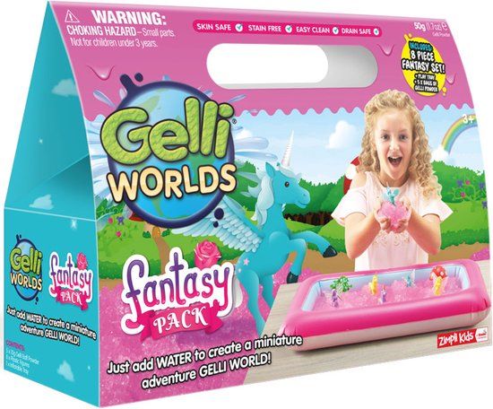 Merkloos Zimpli Kids Gelli Worlds fantasy speelset