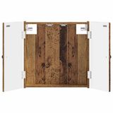 vidaXL Dartbord Kabinet EDE Oud hout 52,5 x 10,5 x 53,5 cm