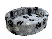 Nobby Pluche Bed Paw, 80 cm, Grijs