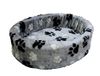 Nobby Pluche Bed Paw, 80 cm, Grijs