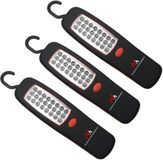 Maclean - 3 stuks - Magnetische 24 LED Werklamp