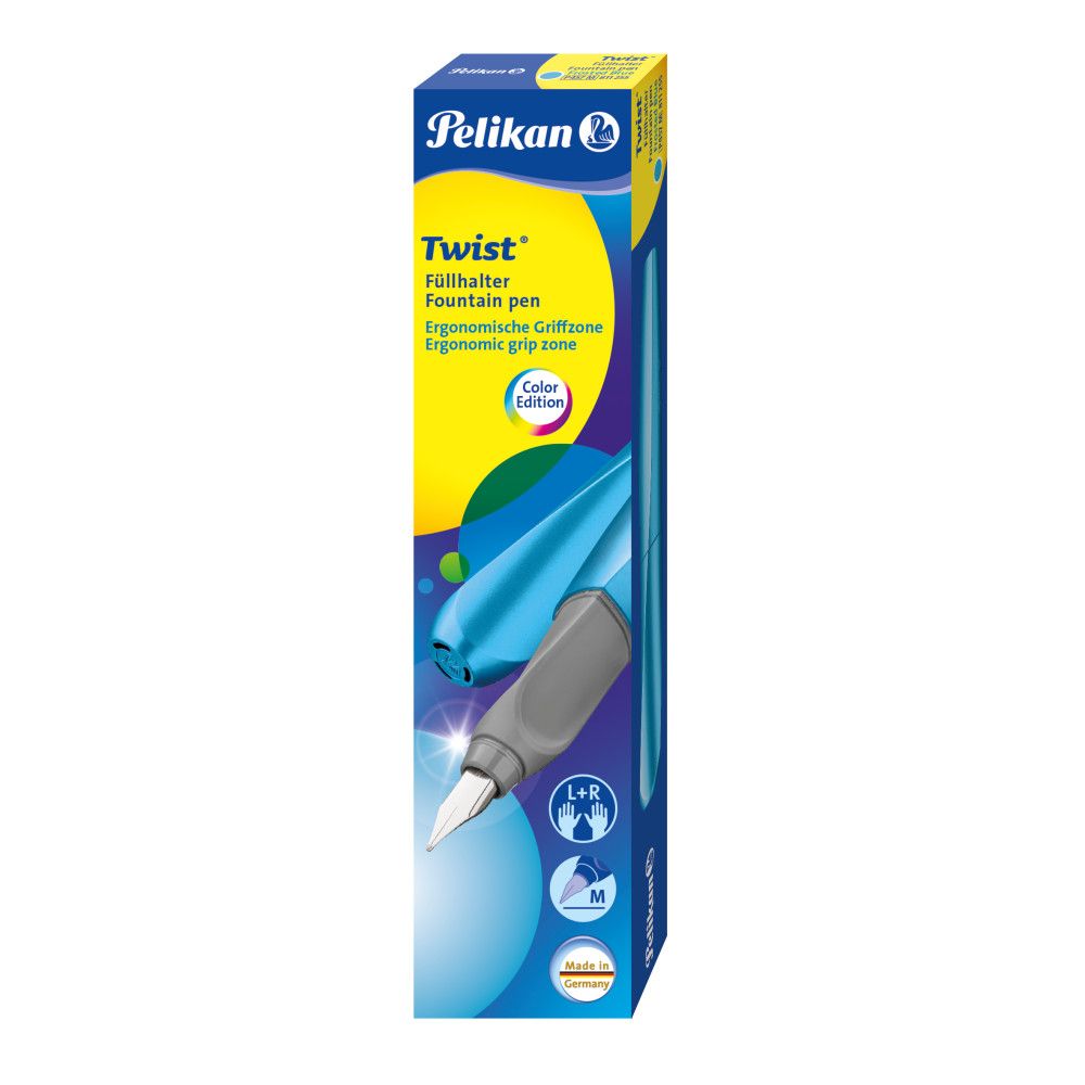 Pelikan P457 Vulpen - Zwart/Grijs