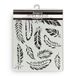 Stamperia Dikke stencils voor scrapbooking, albums, kaarten maken, bullet journalling en meer, veren, flexibel materiaal, gemakkelijk schoon te maken, perfect voor hobby's, ambachten en geschenken