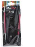 KnitPro Zing aiguille circulaire 100cm - 6.50mm