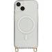 Selencia Rivièra MagSafe Backcover met afneembare haakjes voor de Apple iPhone 14 / 13 - Transparant