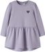 NAME IT - NMFVIMA LS SWE DRESS BRU Meisjes Jurk