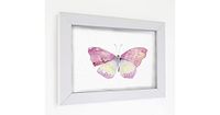 Homemania HOMRK-FRAME-012 Afbeelding - met frame - vlinder, polyester, MDF, meerkleurig, 40 x 3,4 x 30 cm