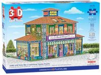 3D Eurographics 3D Book Shop Legpuzzel - 1100 Stukjes
