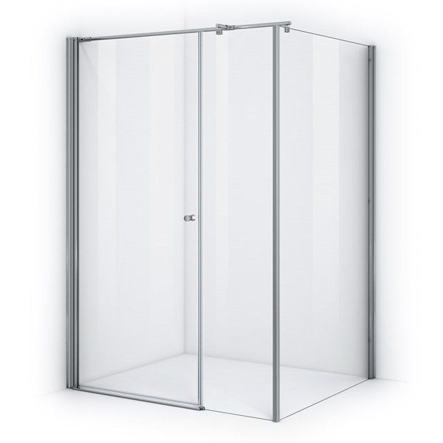 Maxaro Douchecabine 140x120cm Zircon Comfort met Draaideur