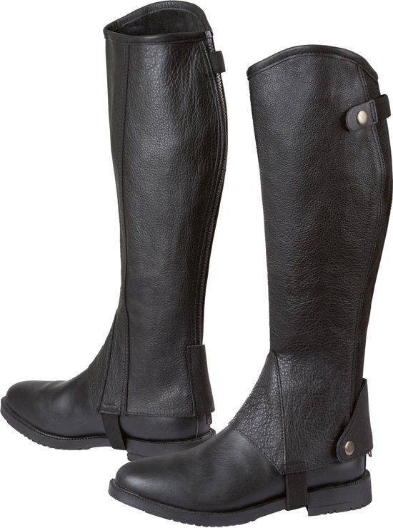 Covalliero Minichaps Elasto - 38 cm 33 cm - maat S - zwart