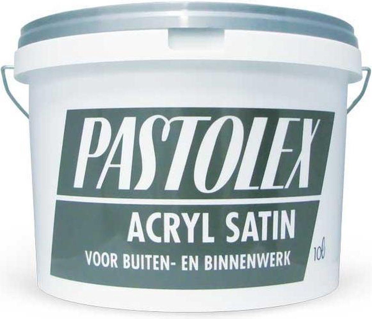 Drenth Verven Pastolex Acryl Satin - wit - 10 liter