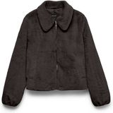 Vero Moda Vmsolaima Veste Courte Noos 10348779 Chocolate Torte Femme Taille - S