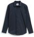 Tom Tailor - Slim Fit overhemd met lange mouwen en patroon - Navy diamond design - XXXL