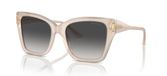Zonnebril, Jimmy Choo Zonnebril JC 5012 Opal Sand/Gray Shaded 54/19/140 dames