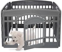 Iris Ohyama Puppyren - Binnen & Buiten - Eco Grijs - 91.5x91.5x60cm