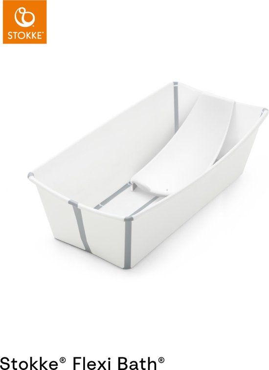 Stokke Flexi Bath X-Large set - Flexi Bath XL + Newborn Support - Wit