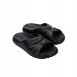 Melissa Dames Slippers Zwart/Beige Maat 37