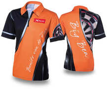 XQmax Darts BvdP replica wedstrijdshirt oranje maat L QD9200240