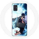 Maniacase Hoesje voor Samsung Galaxy A71 Naruto Kakashi Hatake Anime