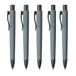 FABER-CASTELL Poly Ball Urban Grey Balpen, 5 stuks