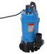 Pompe submersible pour eaux usées - Pompe de puisard - 750 W - Acier inoxydable - Pour drainage et irrigation - Auto-amorçante - Bleu