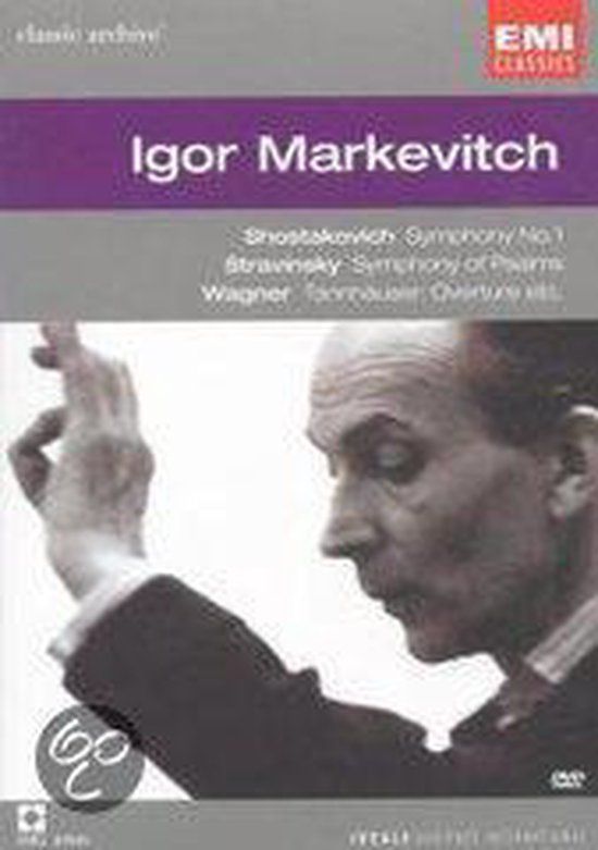 Merkloos / Sans marque EMI Igor Markevitch - Classic Archives Series DVD