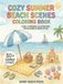 Adorable Cozy Beach Coloring Book