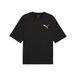 PUMA Boxy utility-T-shirt met print voor Heren, Zwart, Maat M