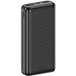 XO Design Batterie Externe PB309, 20000mAh, 22,5W, QC + PD, 1 x USB-A - 1 x USB-C, Noir