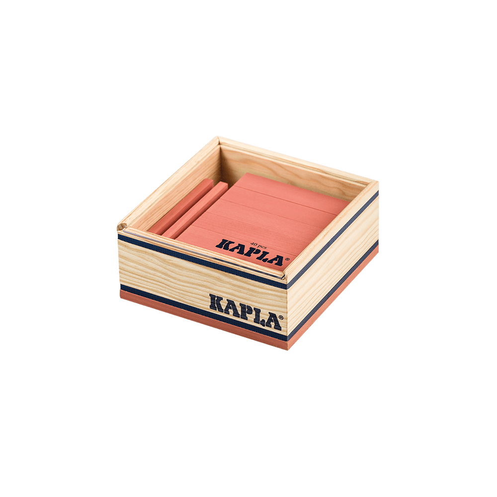 Kapla C40ROSE - Bouwspeelgoed - Roze - Hout - 3+ jaar
