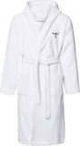 Chiemsee unisex badjas met capuchon 100% katoen wit